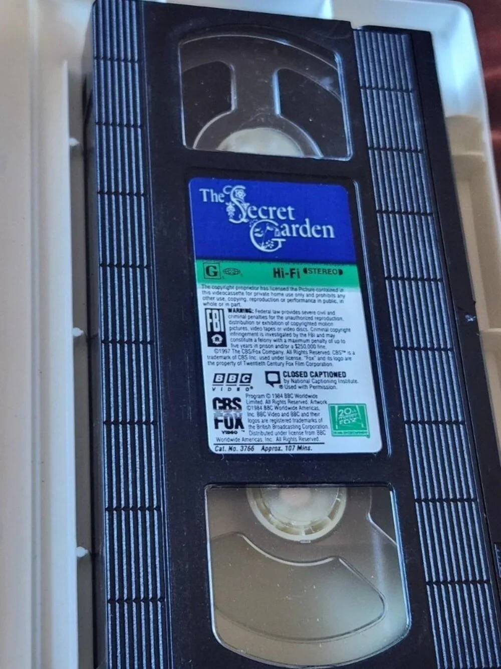The Secret Garden [BBC Version] - 1984 - Duracase Clamshell VHS